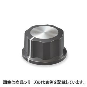 サトーパーツ■形番:K-8000-M-AG□モールドツマミ適合シャフト:Φ6mmサイズ:M本体材質:フェノール本体色:B..