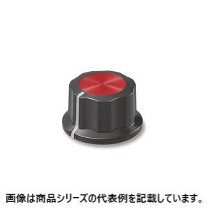 サトーパーツ■形番:K-8000-M-R□モールドツマミ適合シャフト:Φ6mmサイズ:M本体材質:フェノール本体色:B ..