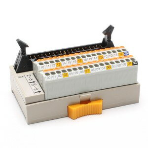 東洋技研■型式：PCX-1H40-TB34-M2-X□取付け方向：横型□搭載コネクタ：ヒロセ電機(HRS) HIF3BA-40PA-2.54DSA(71)□端子台極数：34□結線タイプ：入力用(M2-X)□対応PLC：三菱電機/富士電機