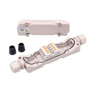 東洋技研■BOXTS-4□中継ボックス[BOXTSシリーズ]□端子台：有□極性：4□レール取付：可□保護等級：IP67□取..