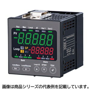 エムジー(旧エム・システム技研)温度調節計■型式：TC10EM-P1-M2□仕様：LED表示形／48×48mmサイズ□制御出力：　12V電圧パルス 2点　補助リレー 2点□供給電源：100〜240V AC□構造：パネル埋込形□保護等級：IP65