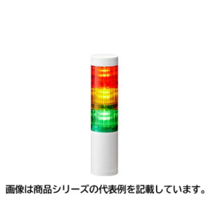 樂天商城 - パトライト信号積層灯■型式：LR5-102WENW-R□サイズ/ボディ色：Φ50/オフホワイト□定格電圧：DC24V□段数/色：1段/赤□取付け・通信仕様：直付け・Ethernet制御□ブザー：無し