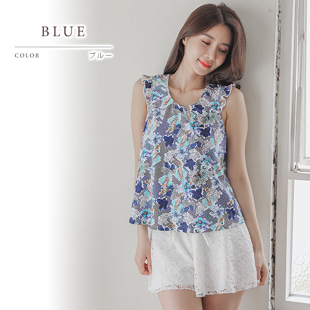 花柄ビキニ トップス付き 4点セット ショートパンツ付き 可愛い ビーチ レディース セット水着 スイムウェア スイミング 女性 レディース ママ水着 海 プール 体型カバー