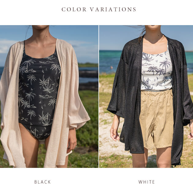 長袖 ショートパンツ付きタンキニセパレート ハイウェイストショーツ 4点セット水...