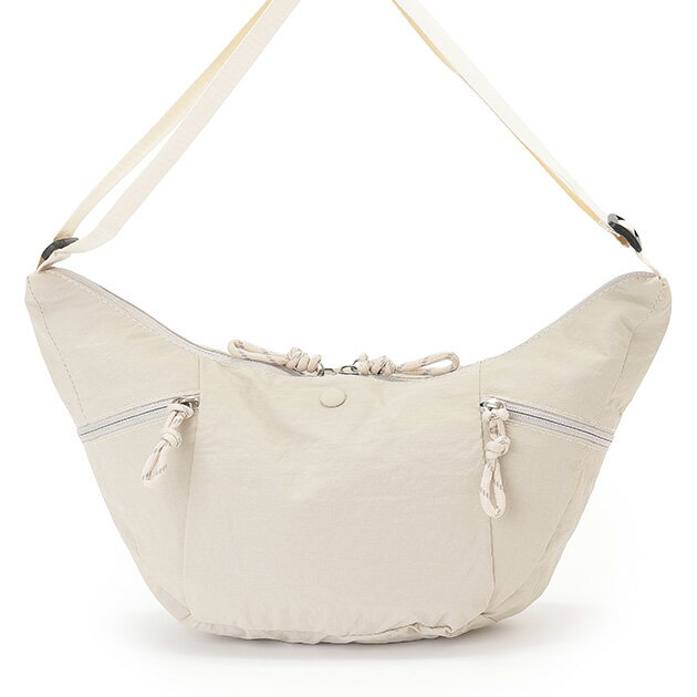 ハーフムーン コンパクト ショルダー ボディ バッグ 女性 レディース 三日月 ポーチ ポシェット クロスバッグ 単色 無地 カジュアル シンプル デイバッグ スポーティ 自転車 ワンショルダー デイリー ストリート(4)