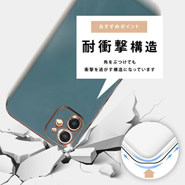 シンプル iPhone12 ケース TPU i...の紹介画像2