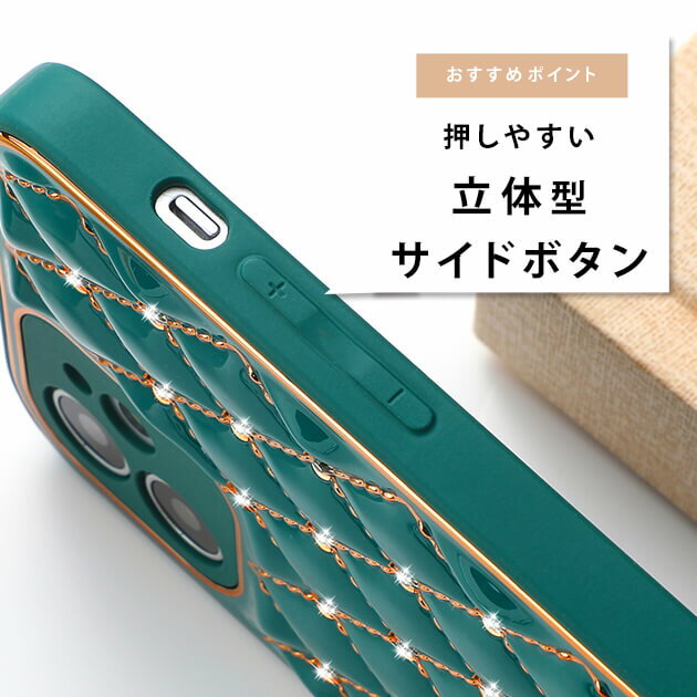 ラインストーン付き iPhone12 ケース ...の紹介画像3