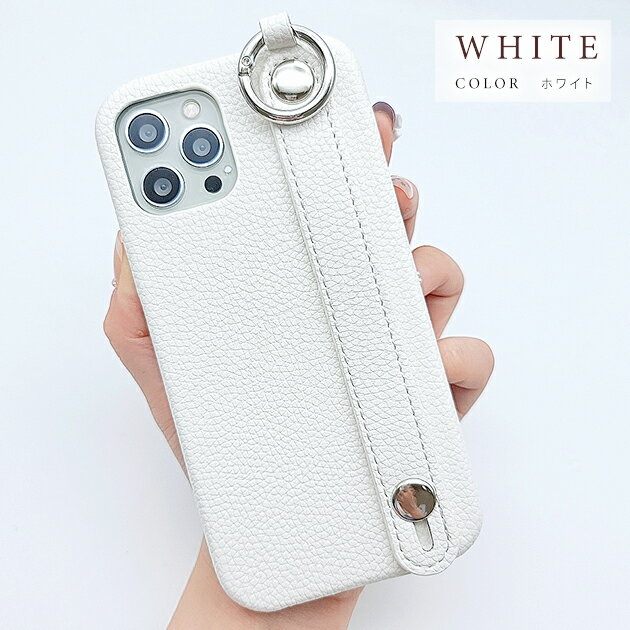 PUレザー ベルト付き iPhoneケース ス...の紹介画像2