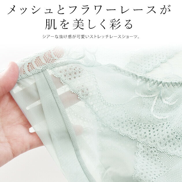 シアーメッシュ スタンダードショーツ レディー...の紹介画像2