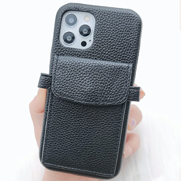 ストラップ ポケット付 PUレザー iPhoneケース スマホケース スマホカバー iPhone ...