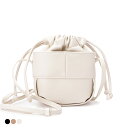 巾着バッグ ミニショルダーバッグ ポシェット ミニマル 合皮 ソフト PUレザー 無地 軽い 軽量 レディース シンプル カジュアル きれいめ フェミニン ガー...