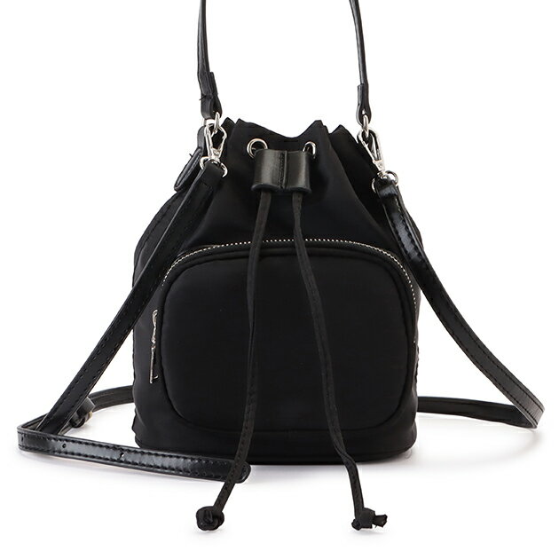 巾着型多ポケット2WAYショルダーバッグ レディース 女性 バッグ ショルダー トート ハンド 巾着 ポーチ コンパクト 外ポケット 多ポケット スマホレディ 上品 マット カジュアル アクティブ デイリー シンプル