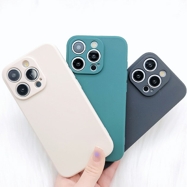 樂天商城 - シリコンカラーベーシックiPhoneケース 女性 レディース スマホ 携帯 バッグ シンプル スクエア ミニマル バリエーション カジュアル ソフト 清潔 お手入れ楽々 薄型 持ちやすい 傷防止 水洗い 防水