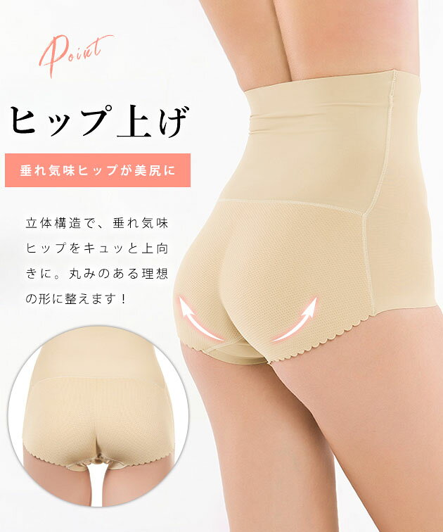 ハイウエスト 3D ヒップアップ メッシュ ガードル 女性 レディース 肌着 補正下着 インナー サポーター コントロール 細見え ボディメイク 偽おしり フェイク 立体 引き締め効果 骨盤矯正 フィットネス お腹カバー 産後体型 姿勢 通気性 dengding-10275149 レースレディース サンプル画像3