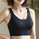ソリッドカラー ホック付き バック クロス ハーフトップ 女性 レディース 肌着 ブラジャー ブラトップ 春 夏 秋 冬 薄着 単色 重ね着 タンクトップ ノースリーブ ヨガ ピラティス ジム トレーニング ワークアウト カジュアル スポーティ スポブラ