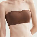 サイド メッシュ シームレス ストラップレス ブラジャー 女性 レディース インナー チューブトップ 春 夏 秋 冬 単色 無地 シンプル ミニマル 1/2 すっきり 滑り止め 跡がない スムース ソフト ノンワイヤー 滑りにくい ズレにくい