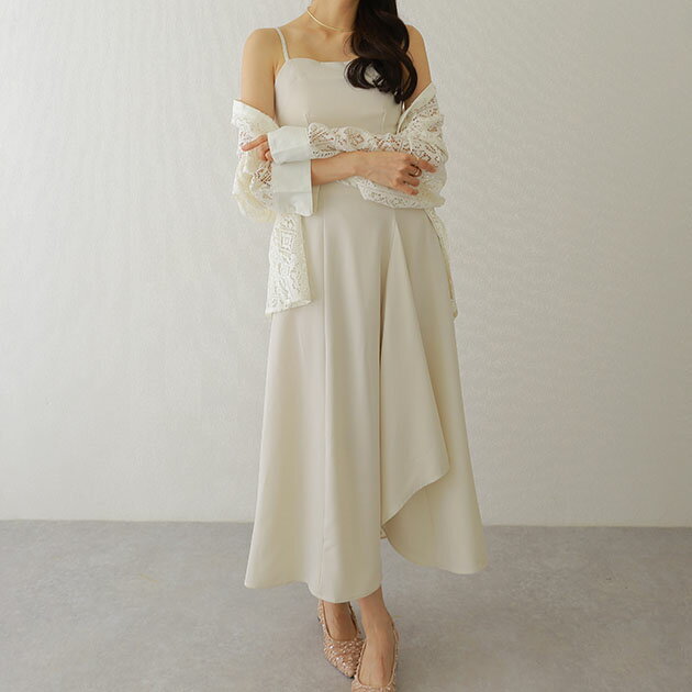 バック シャーリング キャミソール マキシ ワンピース 女性 レディース スカート ドレス オールインワン ワンピ 春 夏 結婚式 パーティー フォーマル オケージョン プリーツ ドレープ レイヤード タイト ロング 上品 エレガント