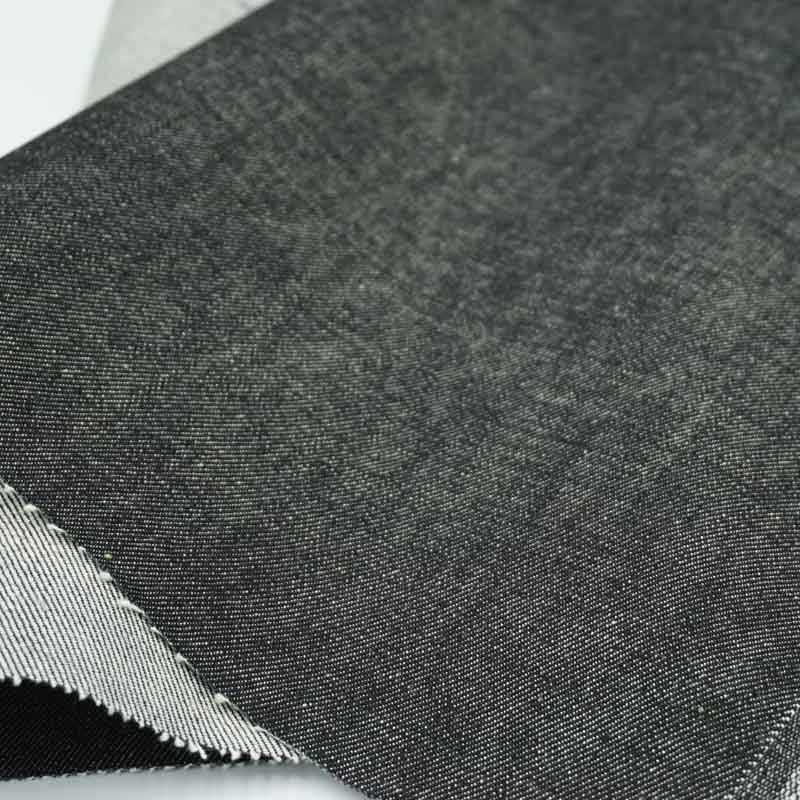 デニム生地 デニム 生地 布 ブラックデニム 13.5オンス 146cm幅 ブラック サルファーブラック 綿 コットン 岡山デニム 井原デニム ジーンズ ジーパン ジージャン デニムジャケット エプロン バッグ 縫いやすい 手芸 手作り ムラ感 13.5オンスサルファーブラックデニム でに丸