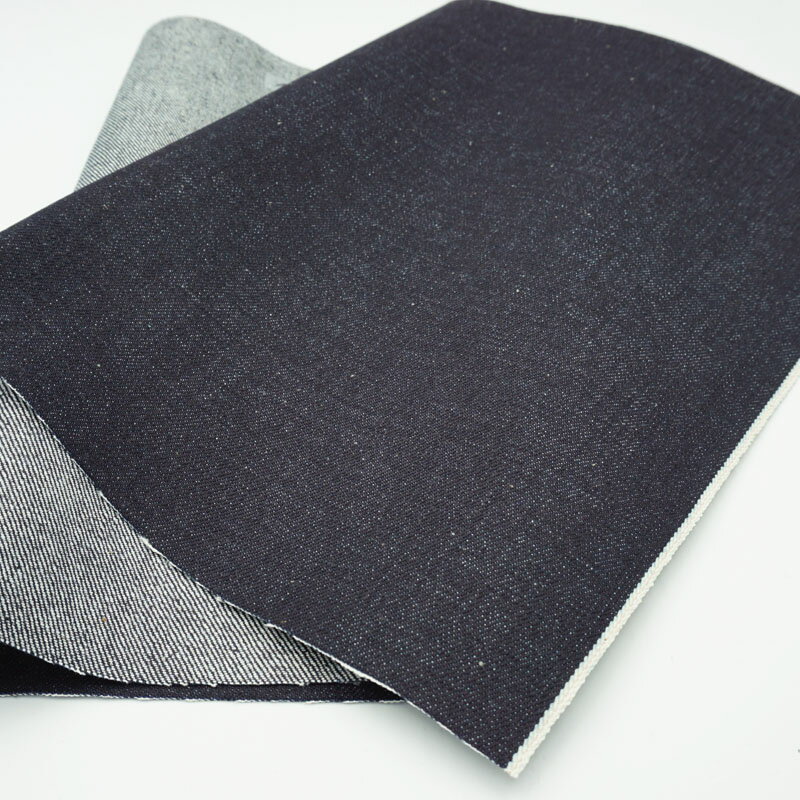 デニム 生地 布 ジーンズ バッグ セルビッチ ヘビーオンス 15オンス デニム生地 コットン 無地 インディゴ バッグ ジーンズ 岡山デニム 防縮加工 でに丸