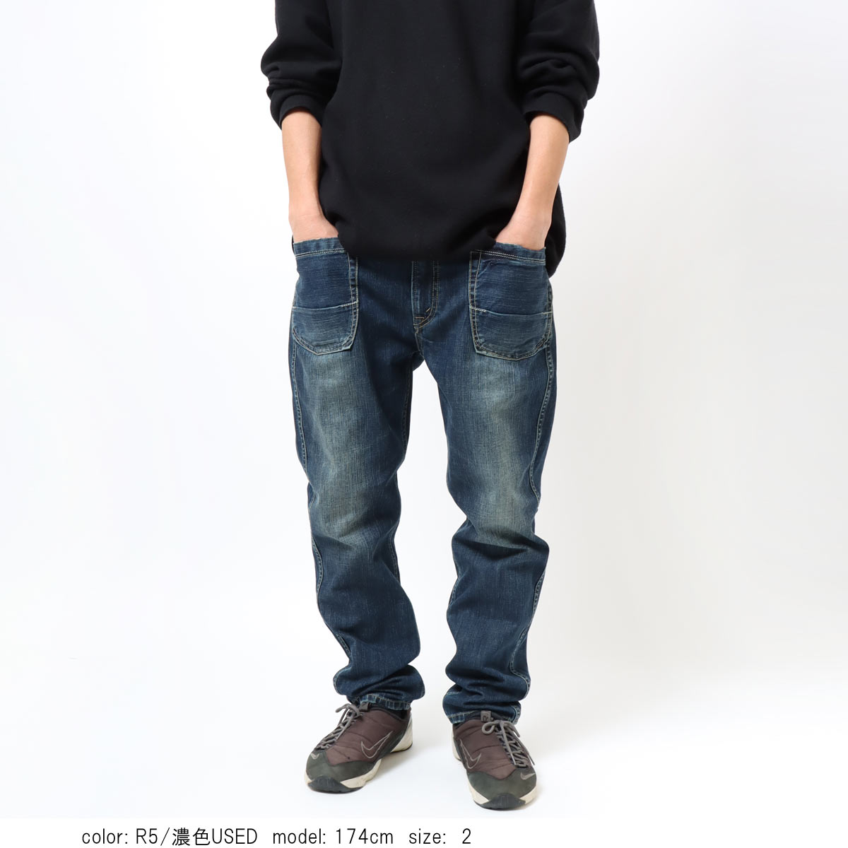 【公式】【定番】【通年人気】Cafetty カフェッティ ワークペグトップ メンズ デニ...