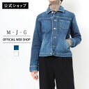 【公式】【60%OFF】M・J・G エムジジェ Gジャン レディース アウター 上着 ジャケット 濃色USED 中色USED ホワイト デニム ミセス きれいめ...