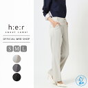 【期間限定価格】【公式】【40%OFF】【撥水加工】Sweet Camel スウィートキャメル セミフレアー レディース 黒 ズボン フレアー ブーツカット ス...