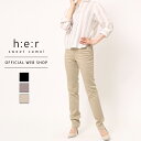 【公式】【40%OFF】Sweet Camel スウィートキャメル ストレート レディース カラーパンツ 55-67cm サテン素材 ハイパワーストレッチ 通勤...
