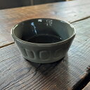 BAUER POTTERY Dog Bowl SサイズShiitakeシイタケ(犬用食器) バウアーポッタリー 