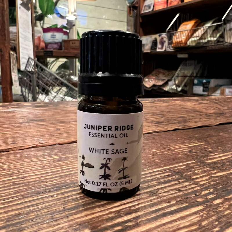 【数量限定！正規直輸入品】 Juniper Ridge ジュニパーリッジ WHITE SAGE (ホワイトセージ) ESSENTIAL OIL エッセンシャルオイル 【ト..