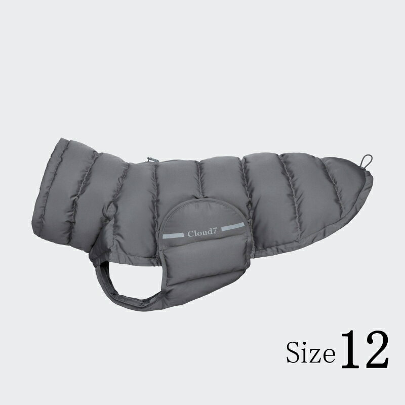 【数量限定!特別価格】Dog Coat Alaska ドッグコート アラスカ Anthra アンスラ Size12ドイツ製極暖ウィンタージャケット Cloud7...