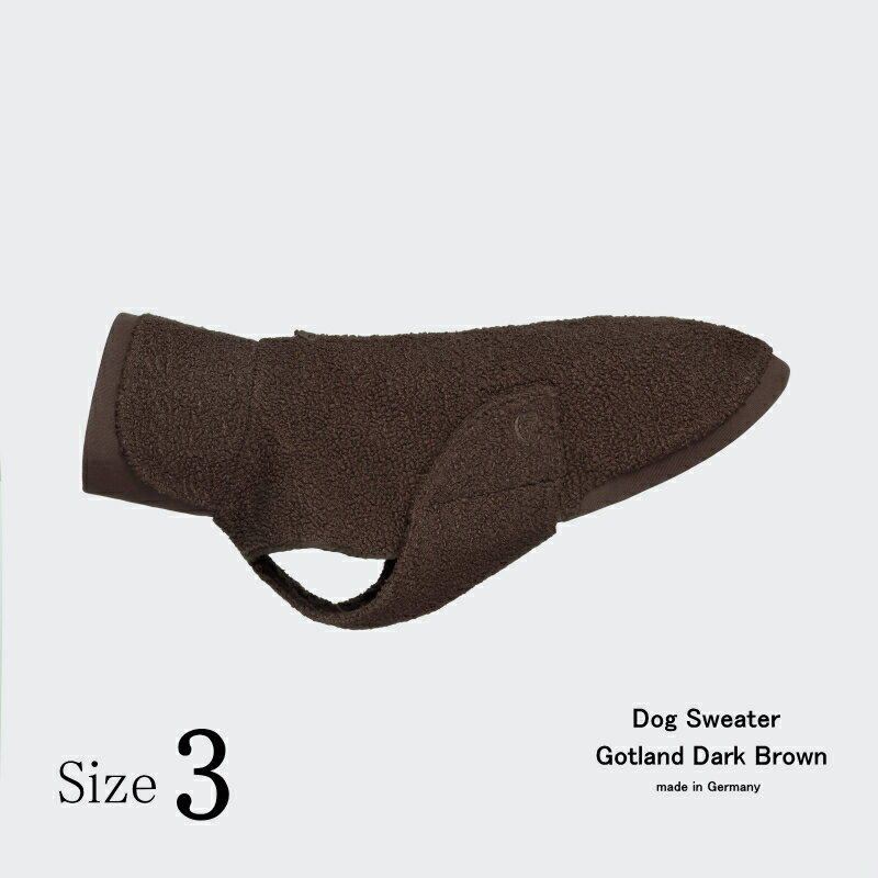 ڿ̸ꡪ̵ Dog Sweater Gotland Dark Brown ɥå åȥ ֥饦 Size 3 Cloud7 饦7   ڤޤǿ21ǯ