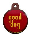 george id tagステンレス製迷子札"good dog"