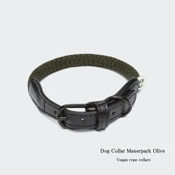 Cloud7 クラウド7 Dog Collar Mauerpark Olive Size M ドッグカラー マウエアパーク 首輪 犬用 革 海外直輸入 ヴィーガン ドイツ製 サスティナブル 【送料無料！安心の年中無休！】【おかげ様で信頼の20周年】