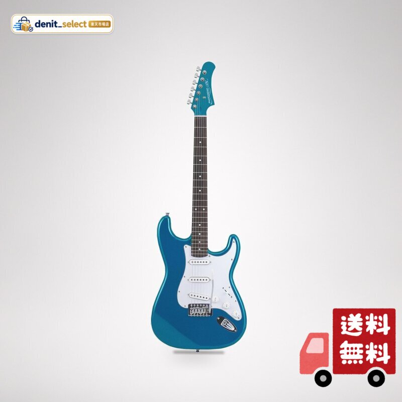 楽天市場】エレキギター メタリックブルーの通販