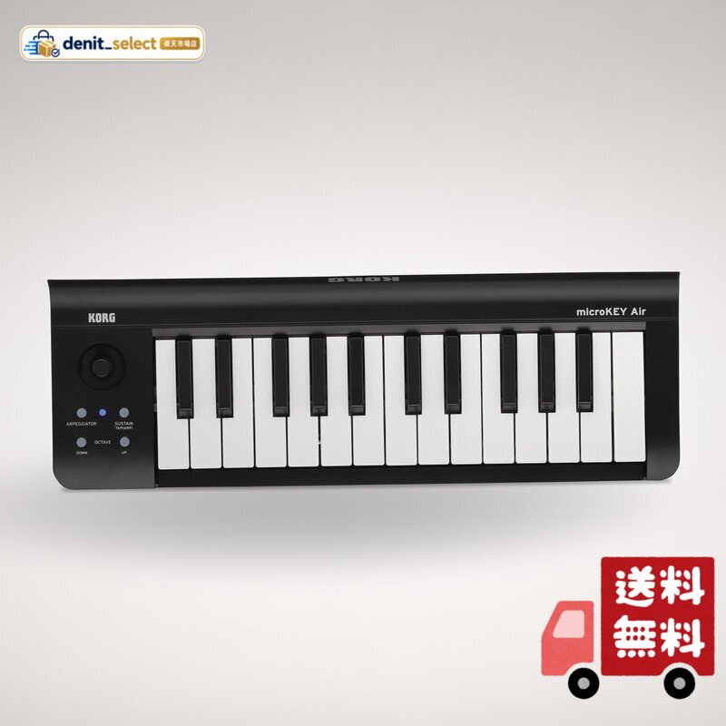 ワイヤレス接続に対応したコンパクトなMIDIキーボード・コントローラー。 iPad、iPhone、Mac、Bluetooth MIDI対応のWindowsにワイヤレス接続が可能。 USB接続にも対応。USBケーブル1本でパソコンから電源供給できるバスパワー駆動。 小さくてもしっかり「弾ける」ナチュラル・タッチ・ミニ・キーボードを採用。 音楽制作に必要な多数のソフトウェアをバンドル。