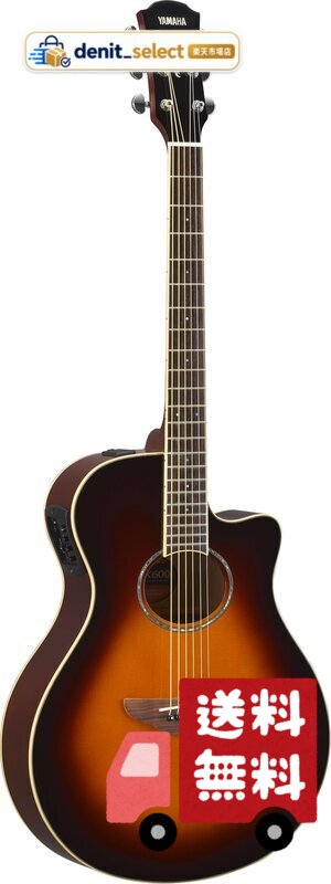 ヤマハ YAMAHA ギター エレアコギター APX600 OVS 演奏性を追求した薄胴ボディとカッタウェイデザイン ライブ演奏で存在感を発揮するピックアップサウンド ソフトケース付属