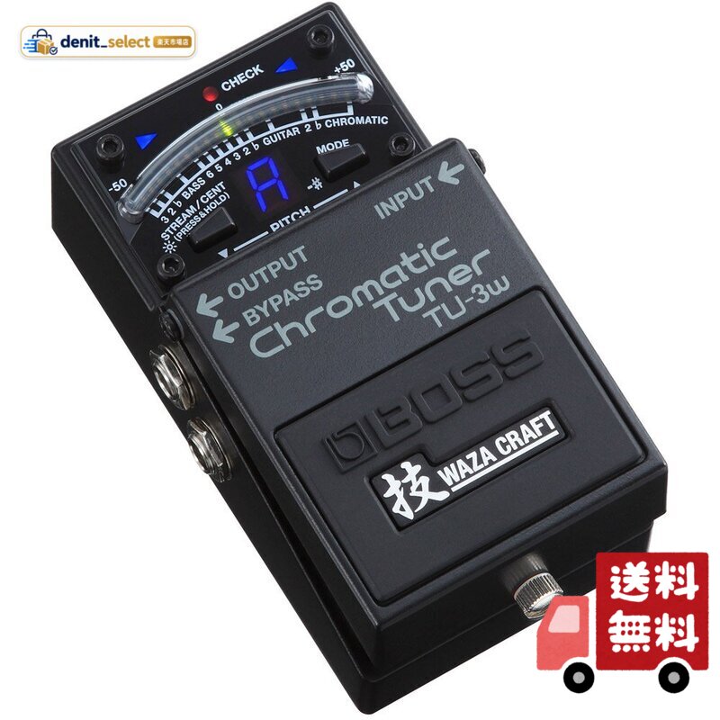 BOSS/技WAZA CRAFT TU-3W MADE IN JAPAN Chromatic Tuner TU-3W チューナー ボス