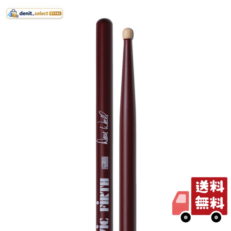 VIC FIRTH ドラムスティック DAVE WECKL MODEL VIC-DW