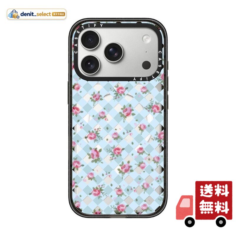 CASETiFY iPhone 17 Pro 用 ケース インパクトMagSafe対応 - クリア ブラック