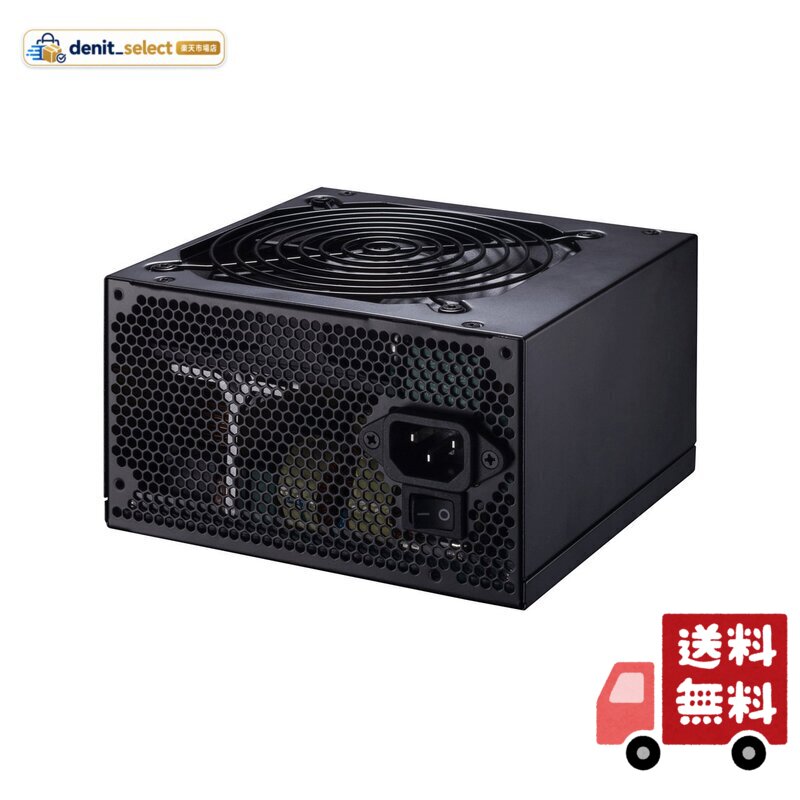 玄人志向 電源ユニット 750W ATX 電源 80 PLUS シルバー PC電源 静音ファン KRPW-AK750W/88+