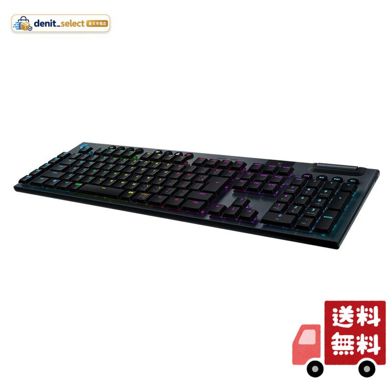 Logicool G ゲーミングキーボード G913-TC タクタイル 茶軸 薄型 確かな打鍵感 GLスイッチ 日本語配列 LIGHTSPEED Bluetooth 接続対応 LIGHTSYNC RGB 無線 ゲーミング キーボード メカニカルキーボード