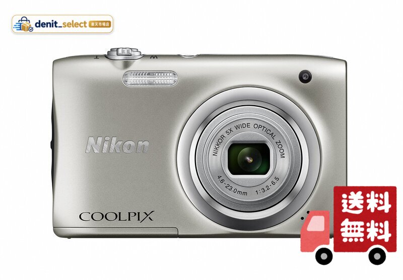 Nikon デジタルカメラ COOLPIX A100 光学5倍 2005万画素 シルバー A100SL