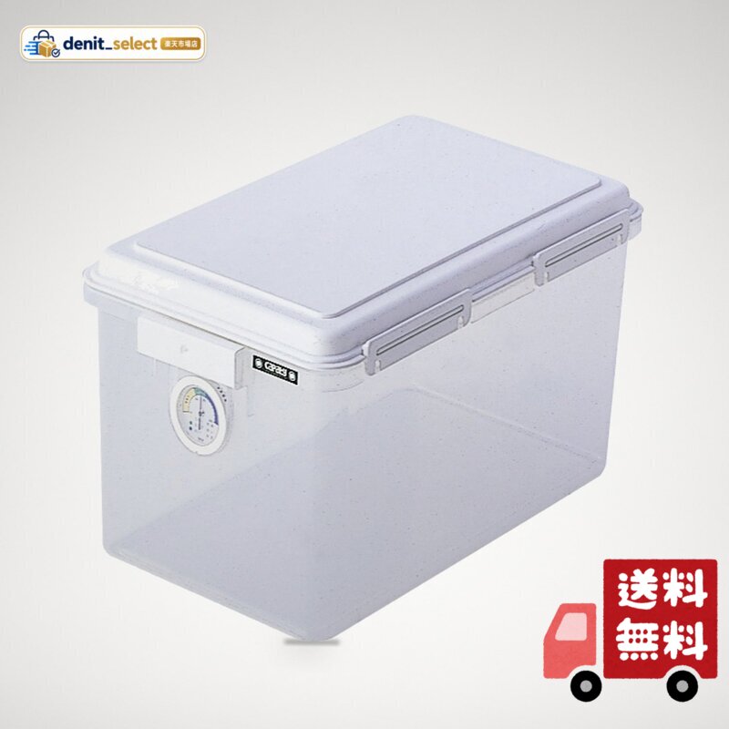 本体寸法:W306xD486xH280mm 内寸:W250xD410xH235mm 容量:約27L 中の湿度がわかる湿度計付き 再使用可能な乾燥剤付