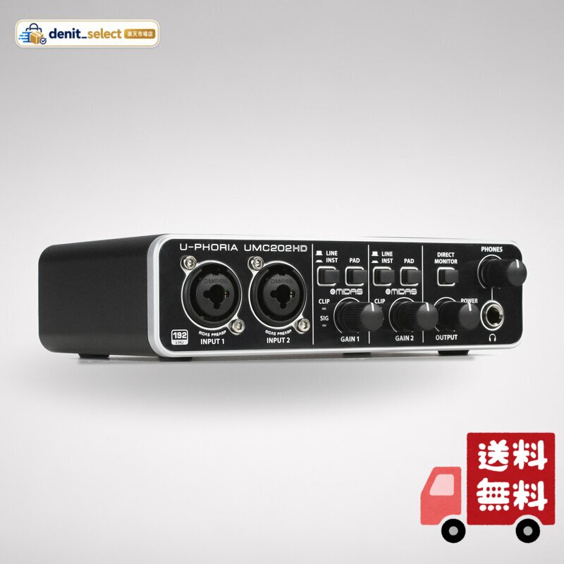 楽天市場】behringer umc202hdの通販