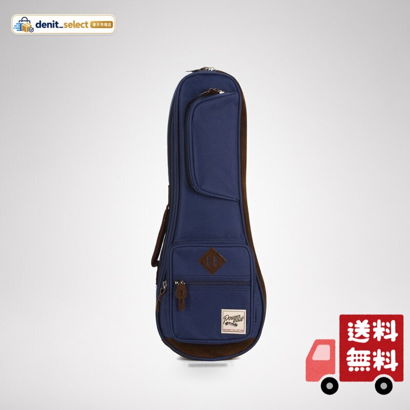 Ibanez ソプラノサイズ・ウクレレ用 ケース 保護クッション装備 IUBS541-NB ネイビーブルー