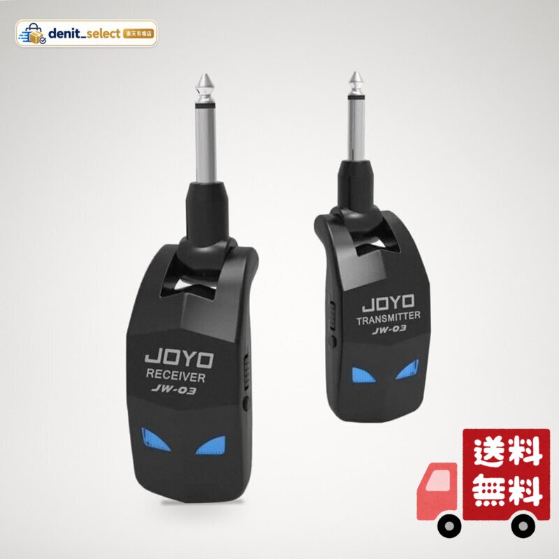 2.4GHz 帯を使用したギター/ベース用ワイヤレスシステム 送信機と受信機を1 対1、または1対複数セットで使用可能。 駆動時間:約8時間 (フル充電時) 動作範囲:20m 可視範囲 寸法:78 x 37 x 30mm(折り畳み時)