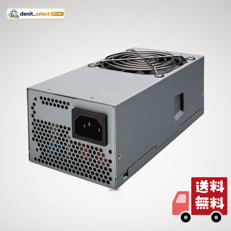 玄人志向 電源ユニット 300W TFX 電源 80 PLUS ゴールド PC電源 8cm 静音ファン KRPW-TX300W/90+