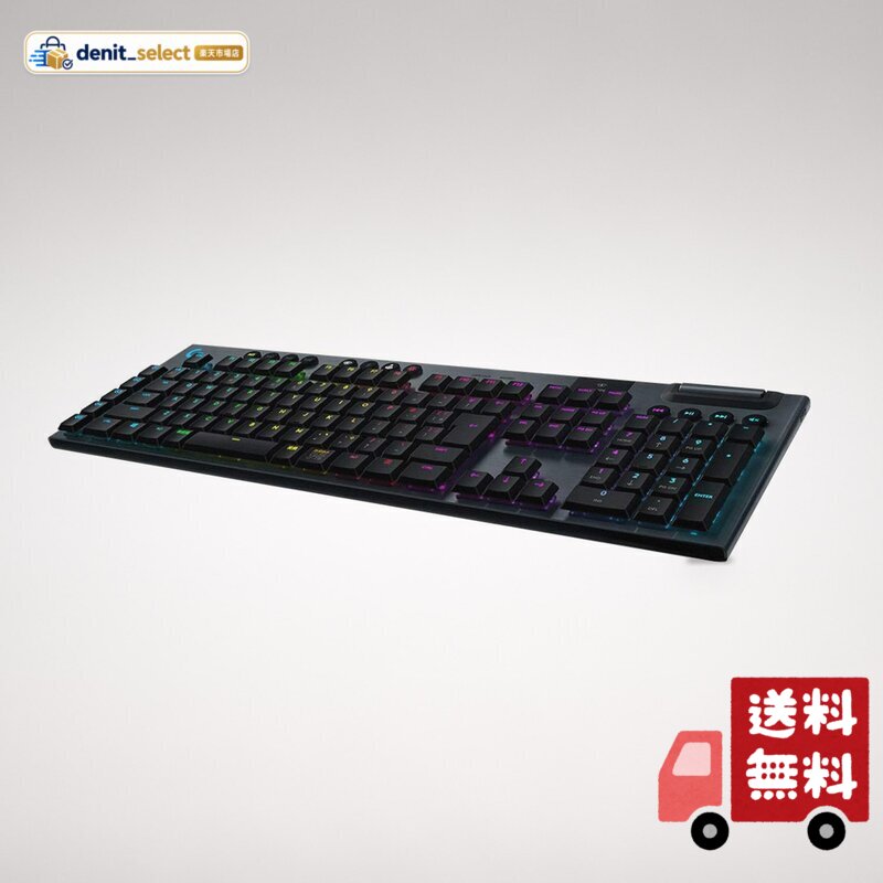 Logicool G ゲーミングキーボード G913-TC タクタイル 茶軸 薄型 確かな打鍵感 GLスイッチ 日本語配列 LIGHTSPEED Bluetooth 接続対応 LIGHTSYNC RGB 無線 ゲーミング キーボード メカニカルキーボード