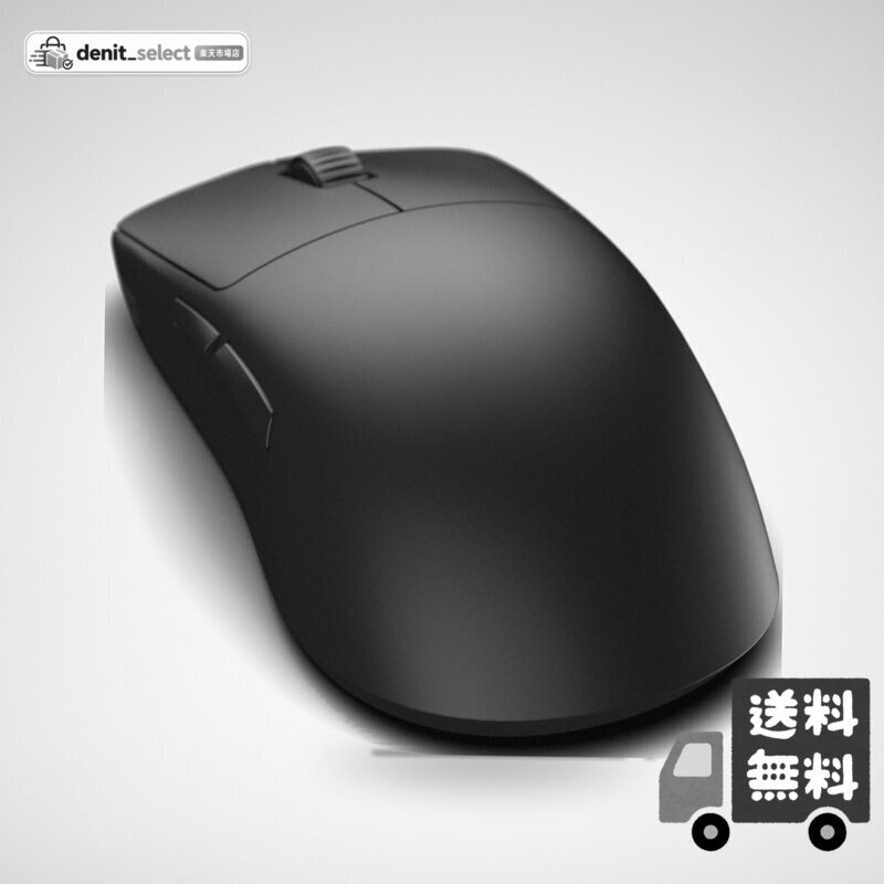 エンドゲームギア(Endgame Gear) ゲーミングマウス OP1w 4K v2 ワイヤレス 4000Hz PAW3950カスタムセンサー 約59.5g 低遅延設計 ホットスワップ対応 ブラック