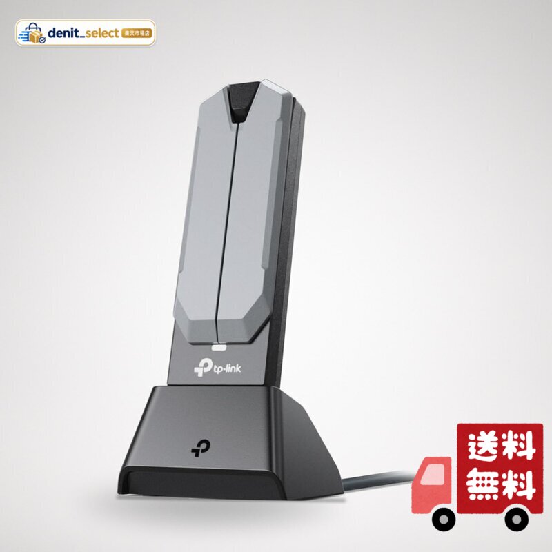 [特徴] Wi-Fi7 無線LAN子機 が登場。BE6500規格の圧倒的スピードで次世代のWi-Fiを楽しもう。 [規格値] WiFi7 : 2882Mbps (6GHz) + 2882Mbps(5GHz) + 688Mbps(2.4Ghz) [6GHz: 160MHzチャンネル幅対応] 従来の2倍のスループットで高速通信を可能 [2本のアンテナ + ビームフォーミング] 2本の高性能アンテナとビームフォーミング技術により広範囲で安定したWi-Fi通信を実現 [MU-MIMO + OFDMA] 低遅延で高効率、そして通信混雑にも強い2つの最先端機能を搭載。 [USB 3.0対応] 最大4.8Gbpsの高速転送速度を提供するUSB 3.0に対応。 [対応OS] Windos 10 (32-bit) Window 10/11 (64-bit)との互換性があります。